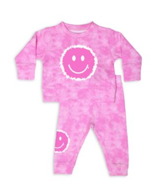 Girls' Tie Dyed Top & Pants Set - Toddler