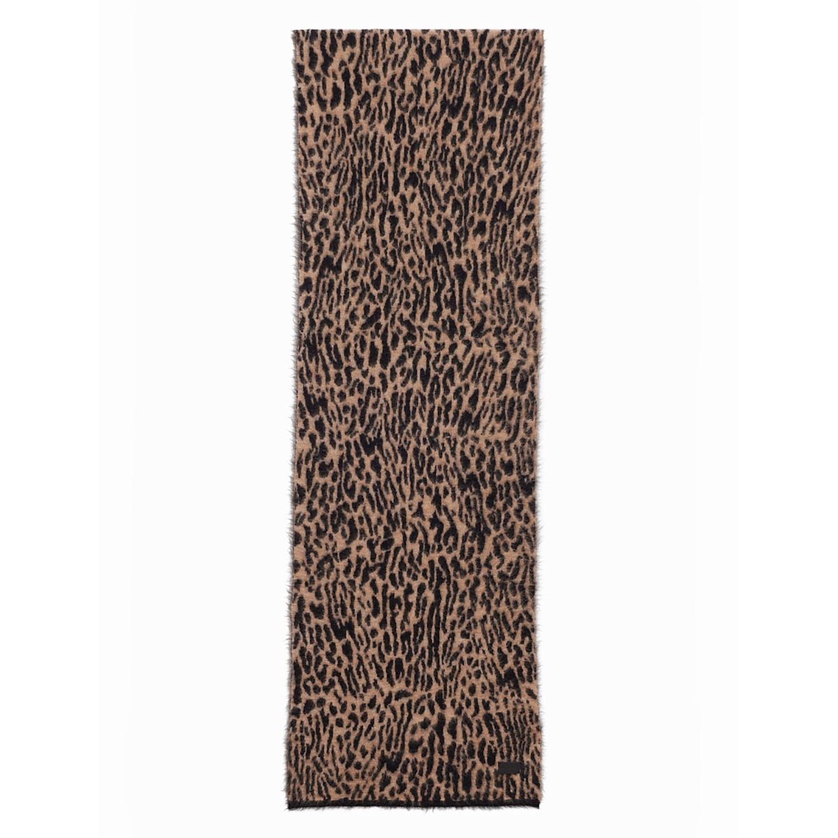 Saint Laurent Leopard Scarf