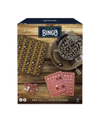 Craftsman Deluxe Wood Bingo Game Set, Ages 6+