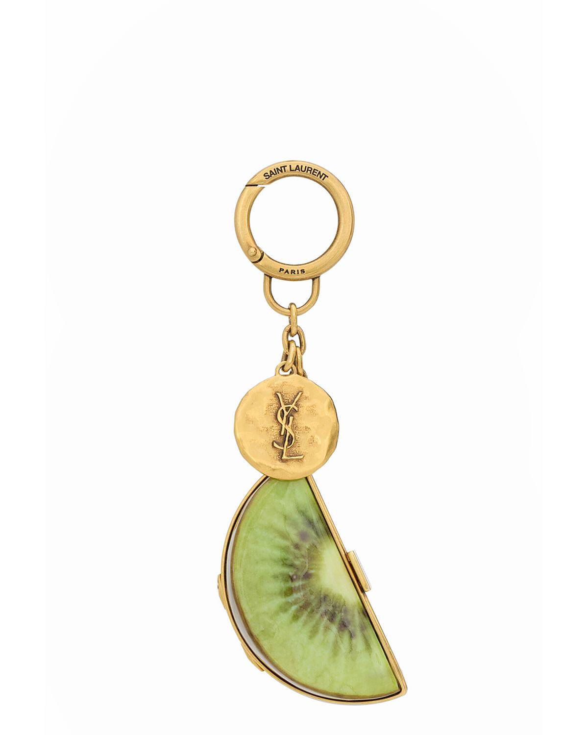 Saint Laurent Kiwi Keyring