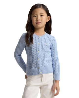 Girls' Mini Cable Cotton Cardigan - Little Kid, Big Kid