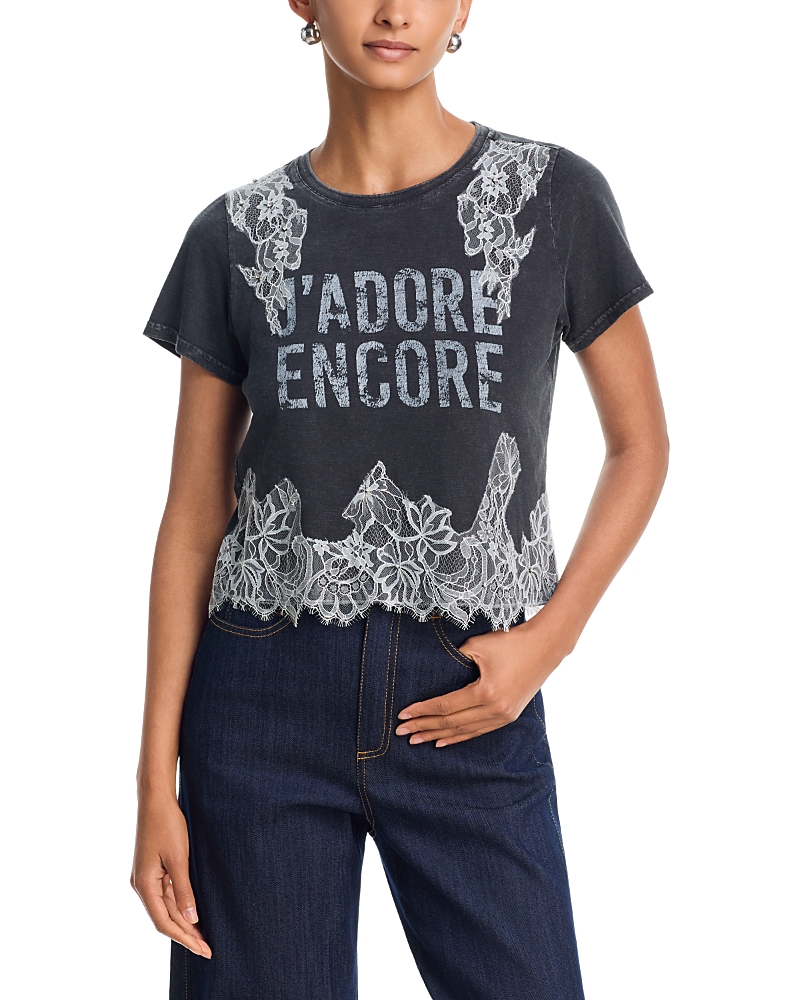 Cinq a Sept J'adore Encore Tee