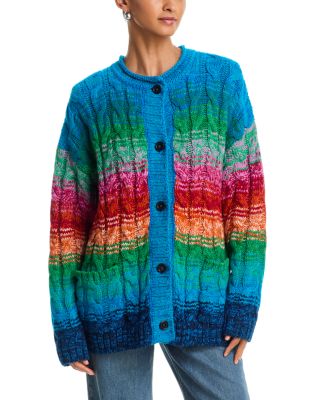 The Biggie Cardigan Cableknit Sweater