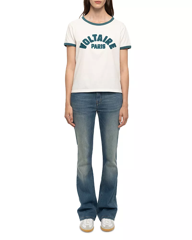Zadig & Voltaire Alys Voltaire Paris T Shirt