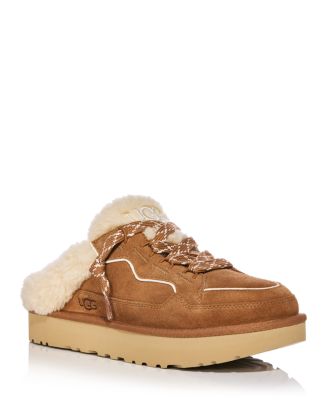 UGG® Women's Low Mel Shearling Mules | Bloomingdale's Shoes