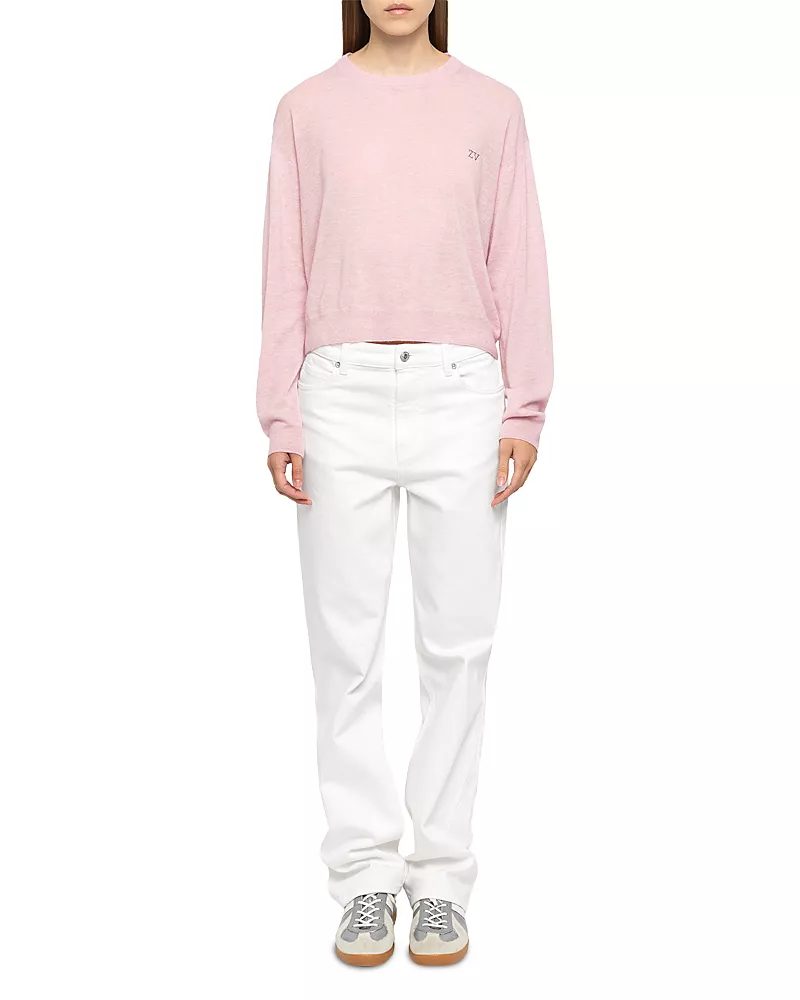 Zadig & Voltaire Swapy Cashmere Crewneck Sweater