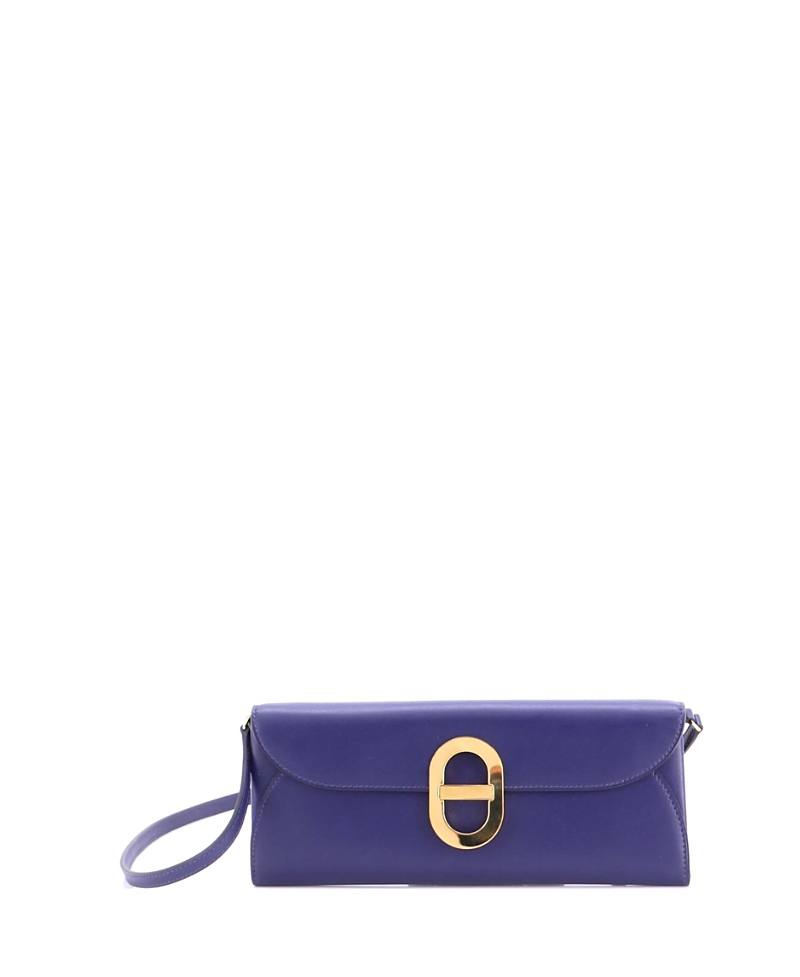 Pre-Owned HERMES Chaine d'Ancre To Go Wallet Tadelakt