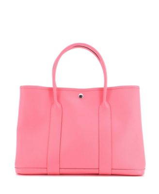 36 Garden Party Tote Leather