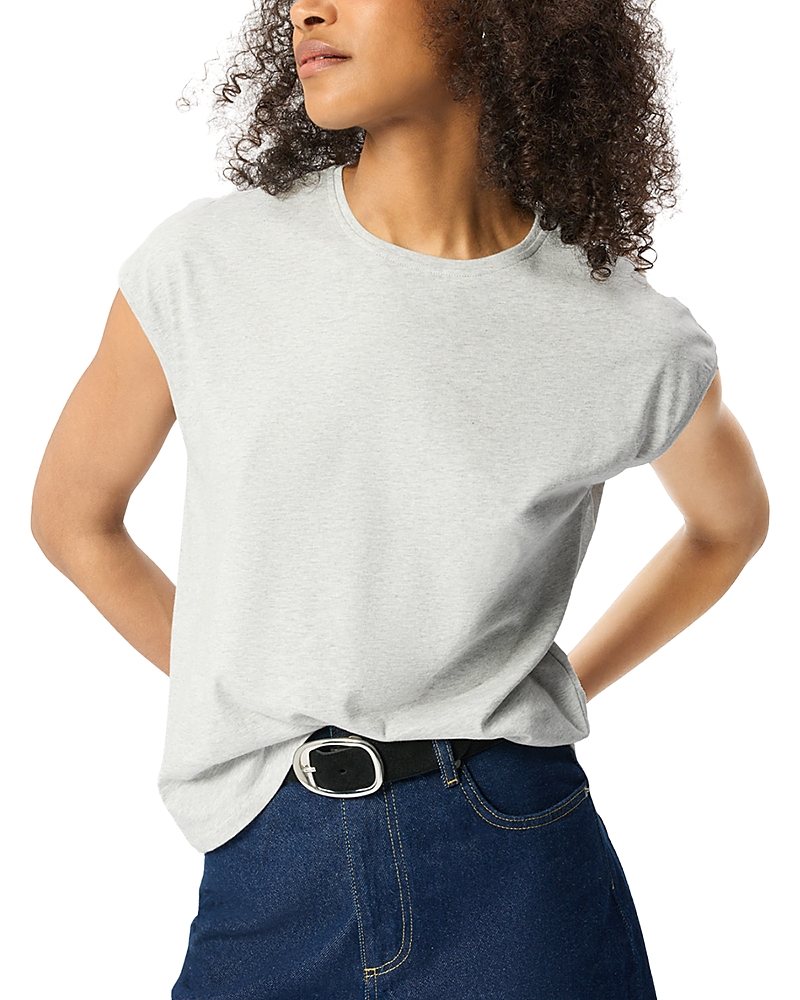 Whistles Cap Sleeve Tee