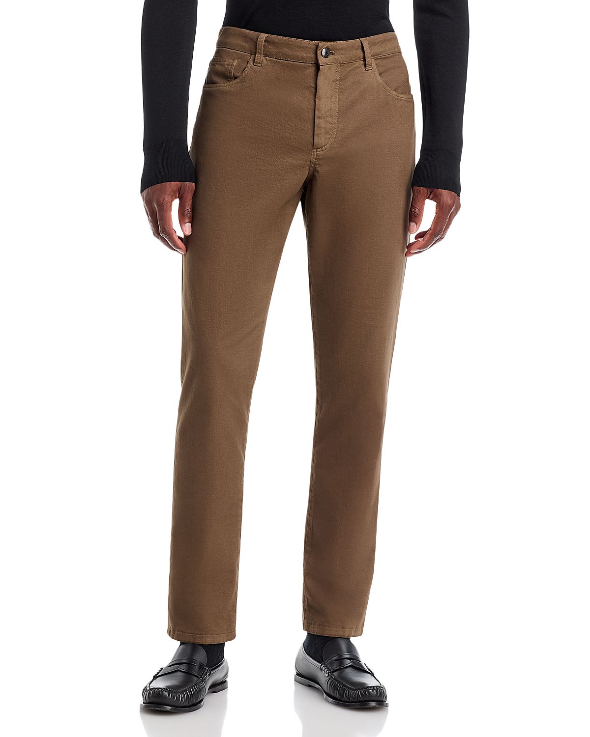 Canali Regular Fit Five Pocket Pants