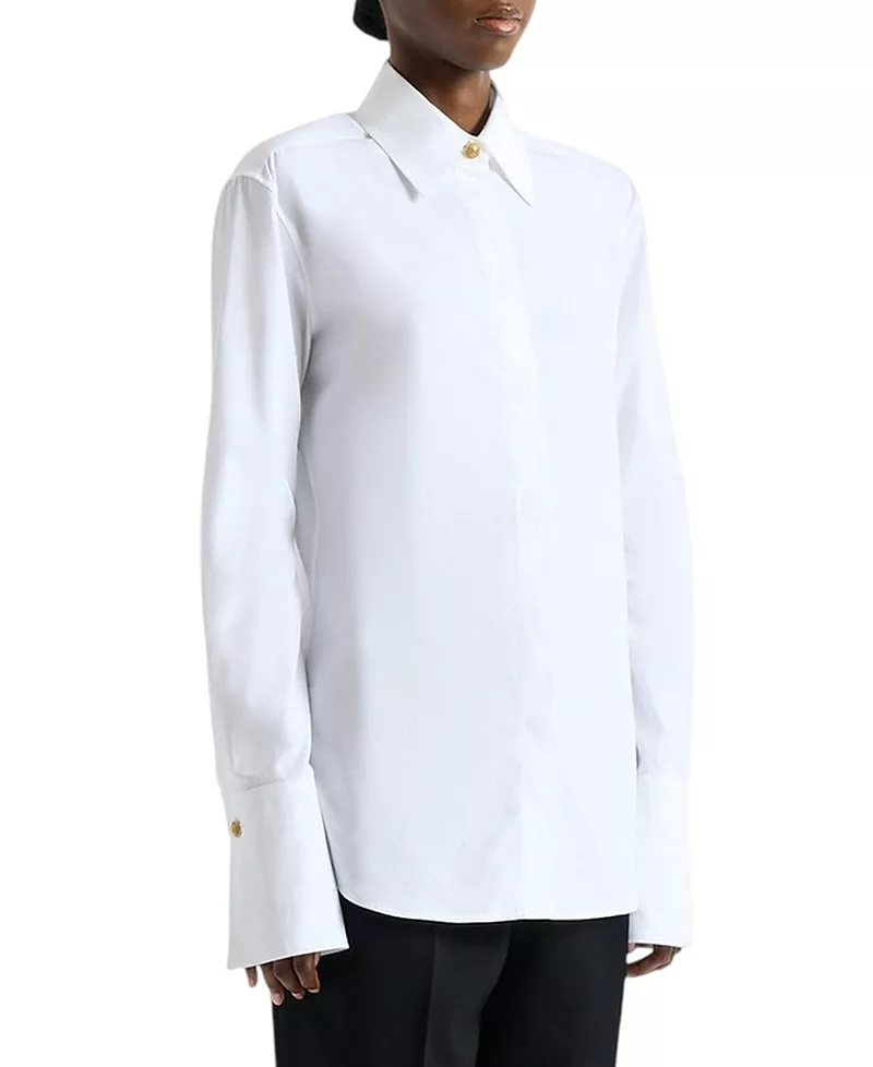 Balmain Cotton Poplin Shirt