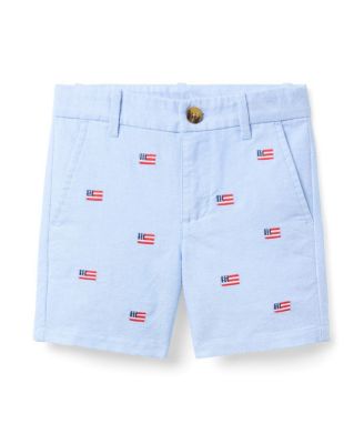Boys' Embroidered Flag Short - Baby, Little Kid, Big Kid
