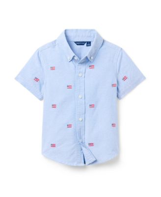 Boys' Embroidered Flag Shirt - Baby, Little Kid, Big Kid