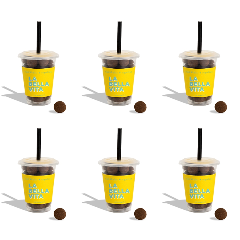 Sugarfina Cold Brew Cordials 6 Piece Mini Coffee Cup Kit