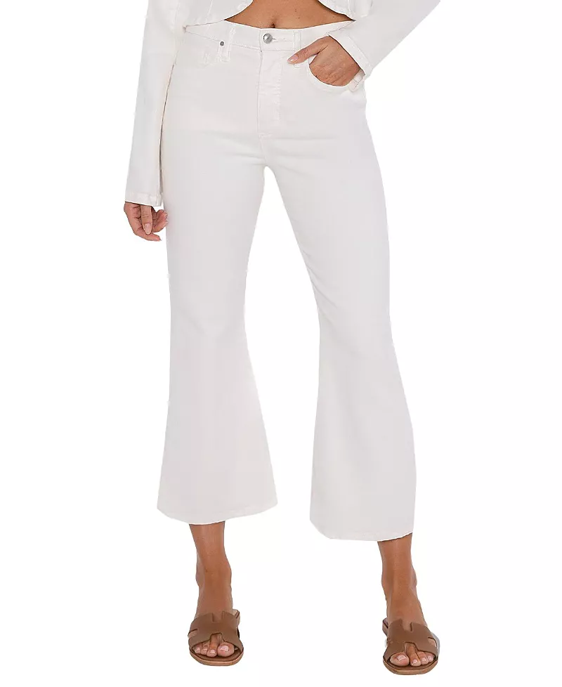Rudes Denim Chloe Capri in White