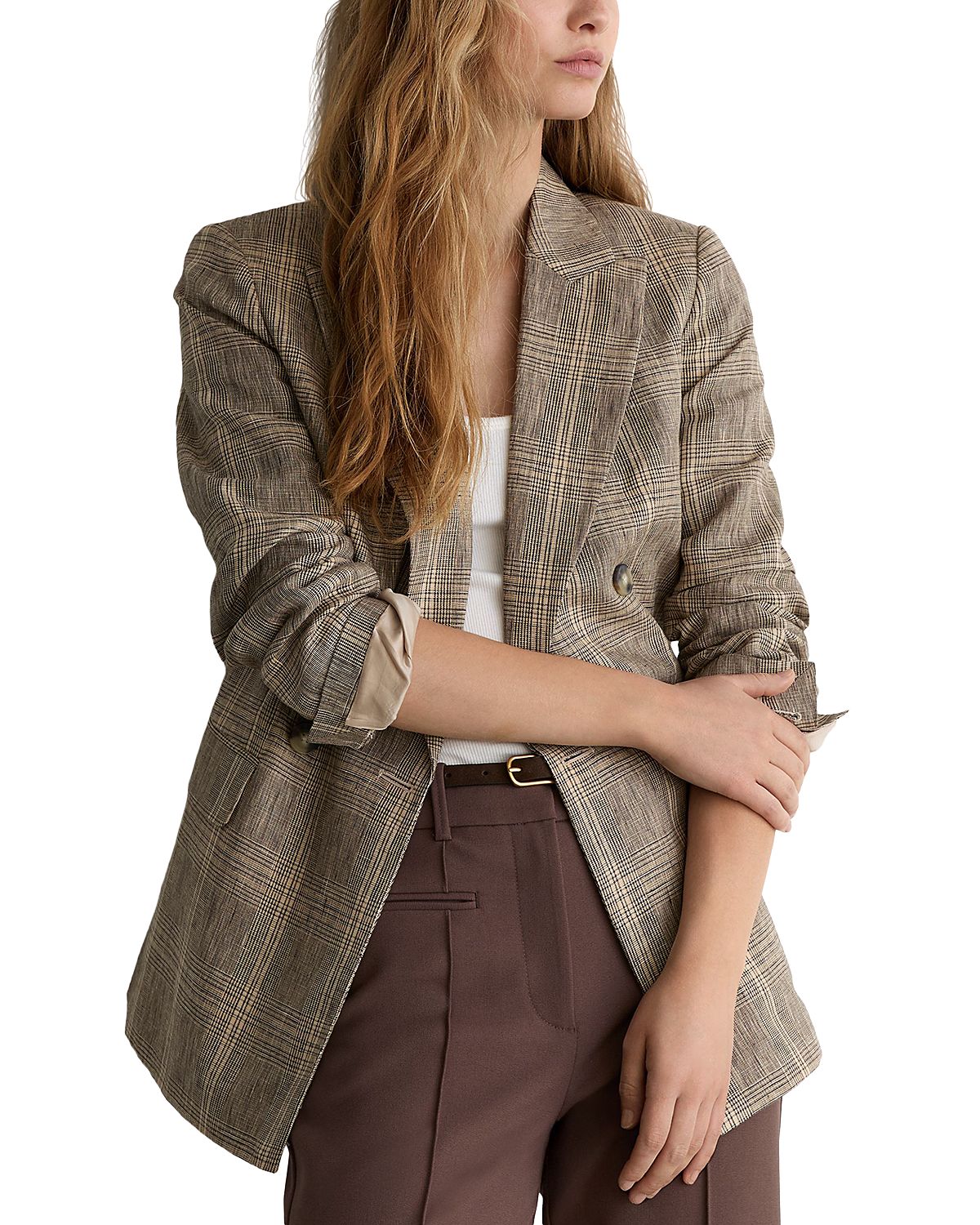 Reiss Petite Sybil Linen Blazer