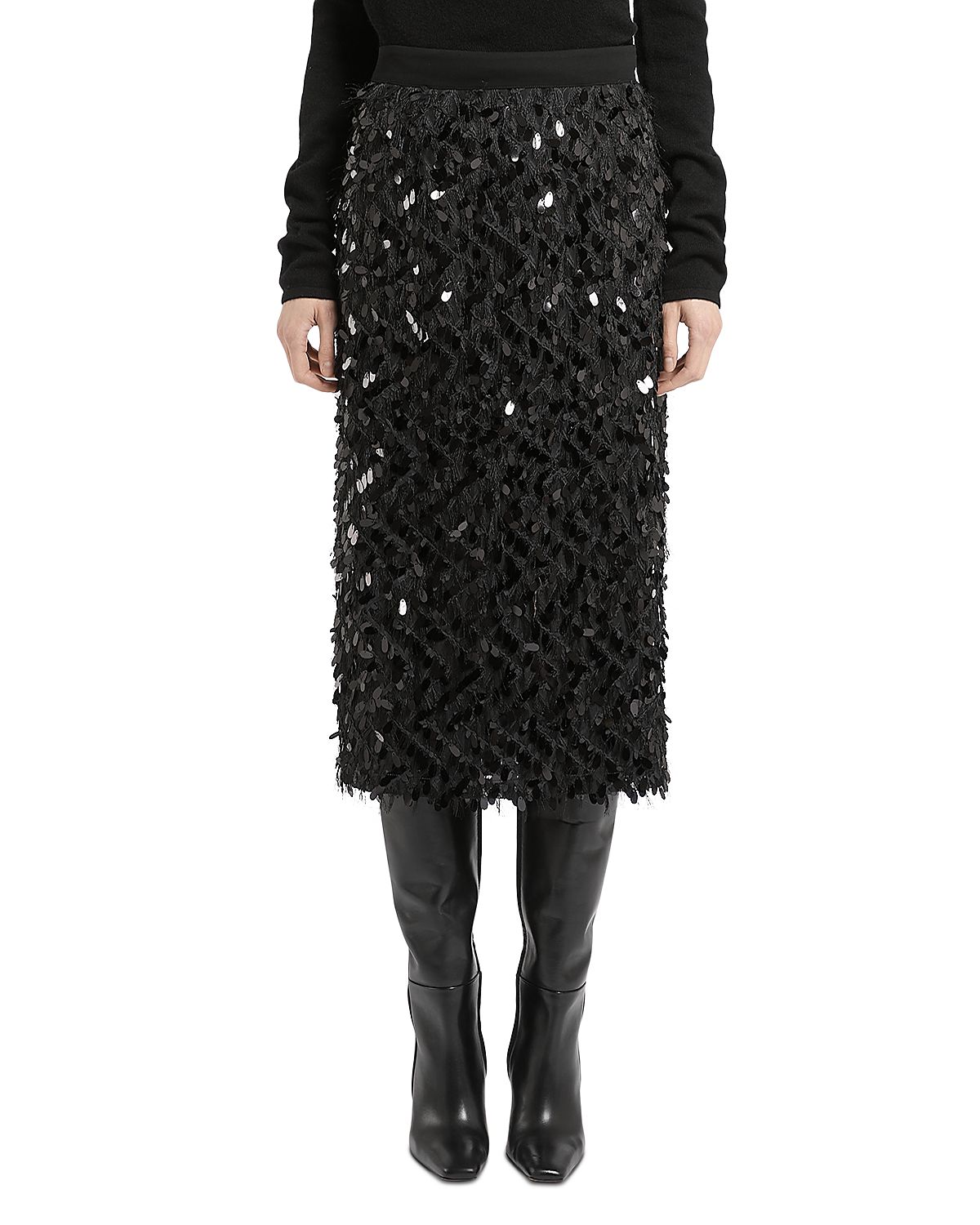 Marella Mllmemore Sequined Coupe Skirt