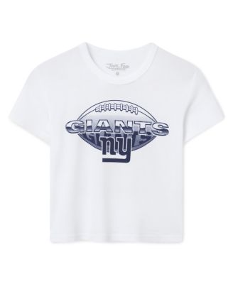 Junk Food Clothing Women's New York Giants Repeat Baby Tee
