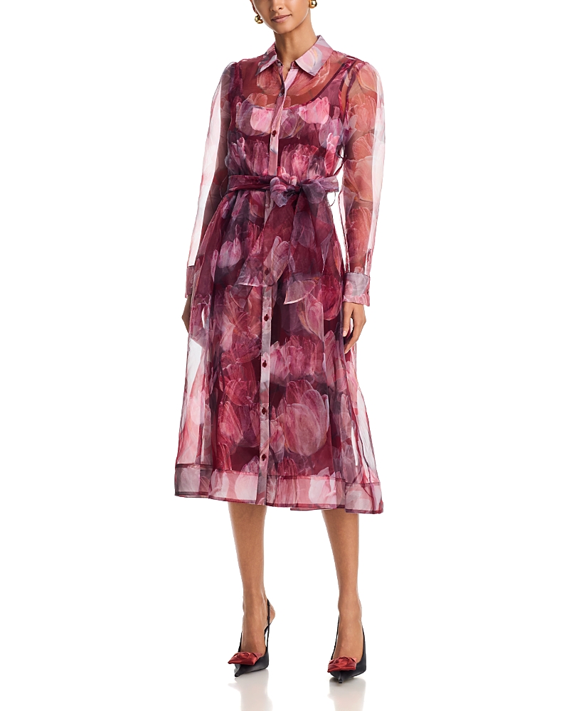 Milly Suzie Printed Midi Dress