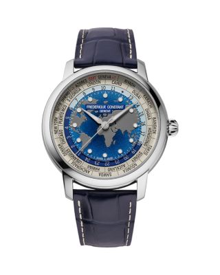 Classic Worldtimer Manufacture Bracelet Watch, 40mm