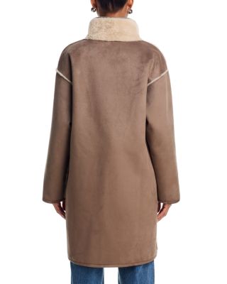 Yves Faux Shearling Jacket - thumbnail 4