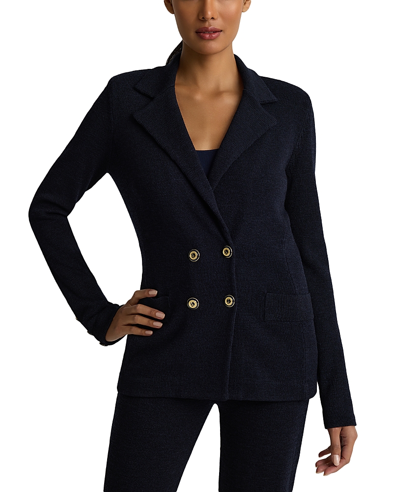 St. John Legacy Crepe Wool Blend Blazer