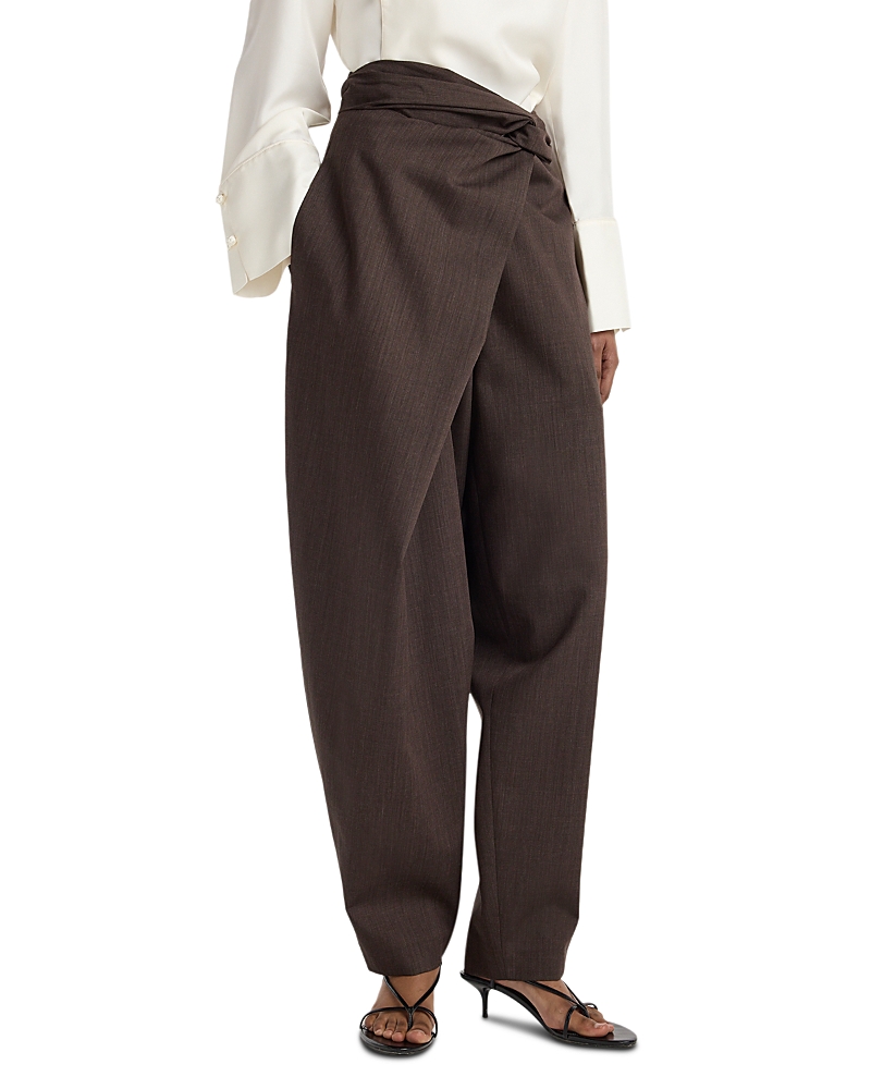Rohe Sarong Knot Wool Trousers