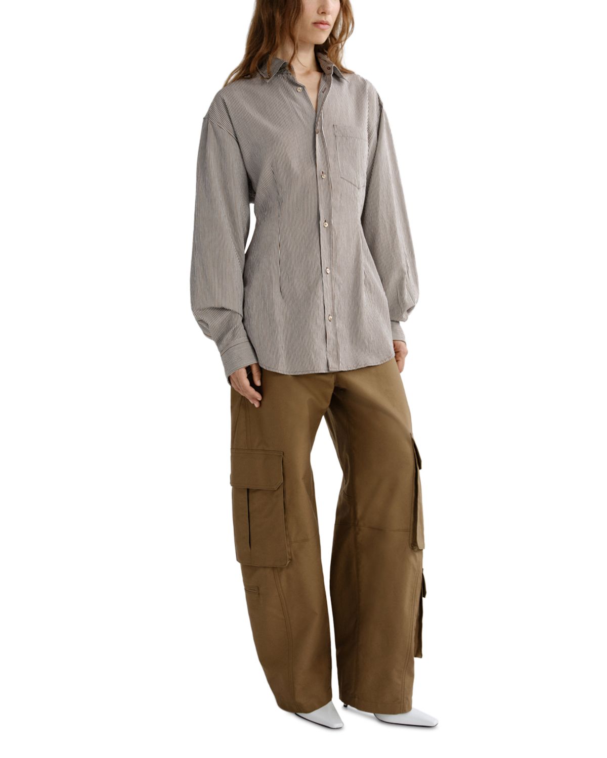 Lightweight Cinched Seam Shirt thumbnail 6