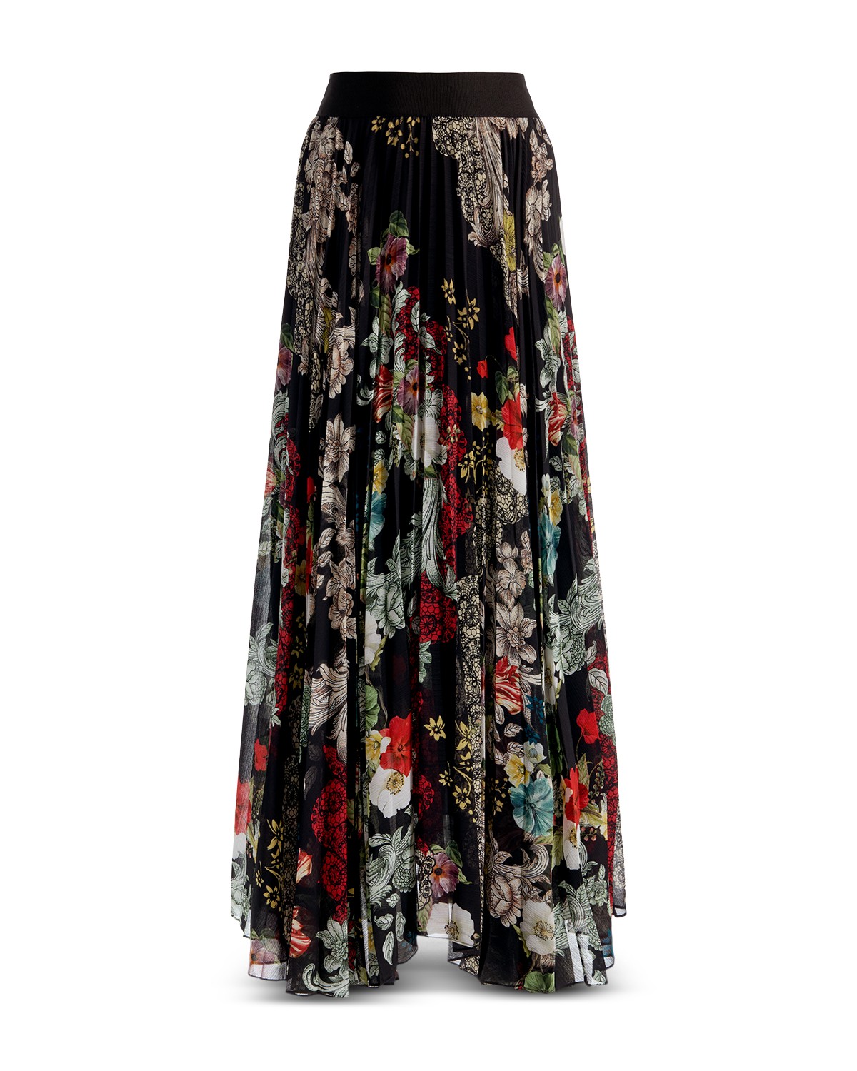 Katz Pleated Maxi Skirt