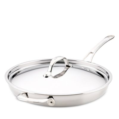 EverLast Tri Ply Clad 12.5" Frying Pan with Lid