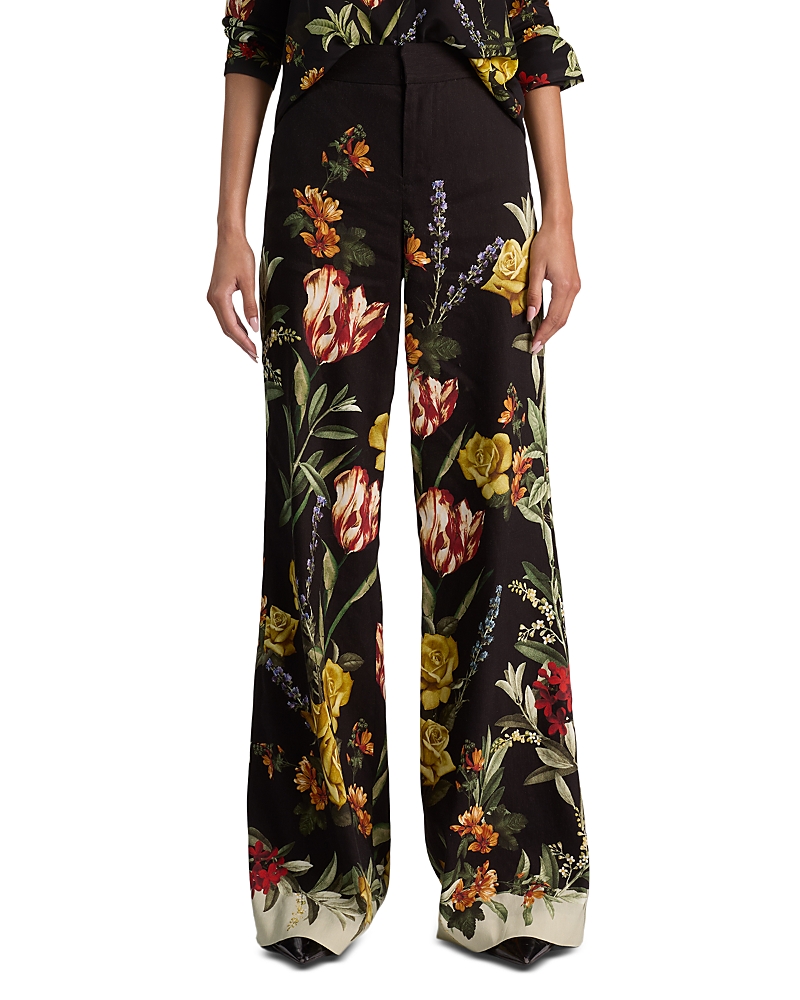 Alice and Olivia Dylan Wide Leg Pants