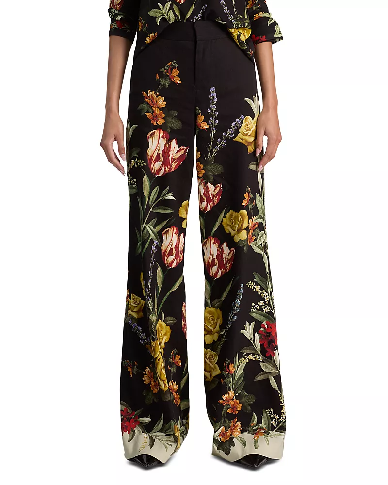 Alice and Olivia Dylan Wide Leg Pants