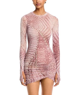 Mirza Ruched Mini Dress