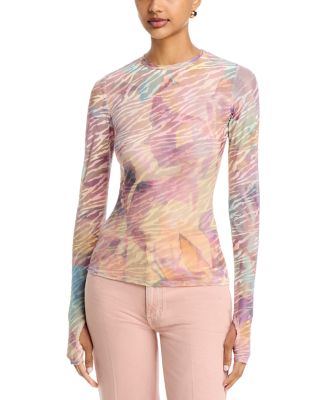 Kaylee Burnout Velvet Top