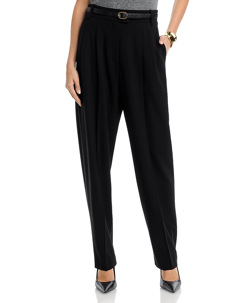 Michael Kors Collection Dru Tapered Pleat Trousers