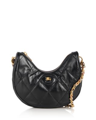 Horseshoe Chain Leather Shoulder Bag
