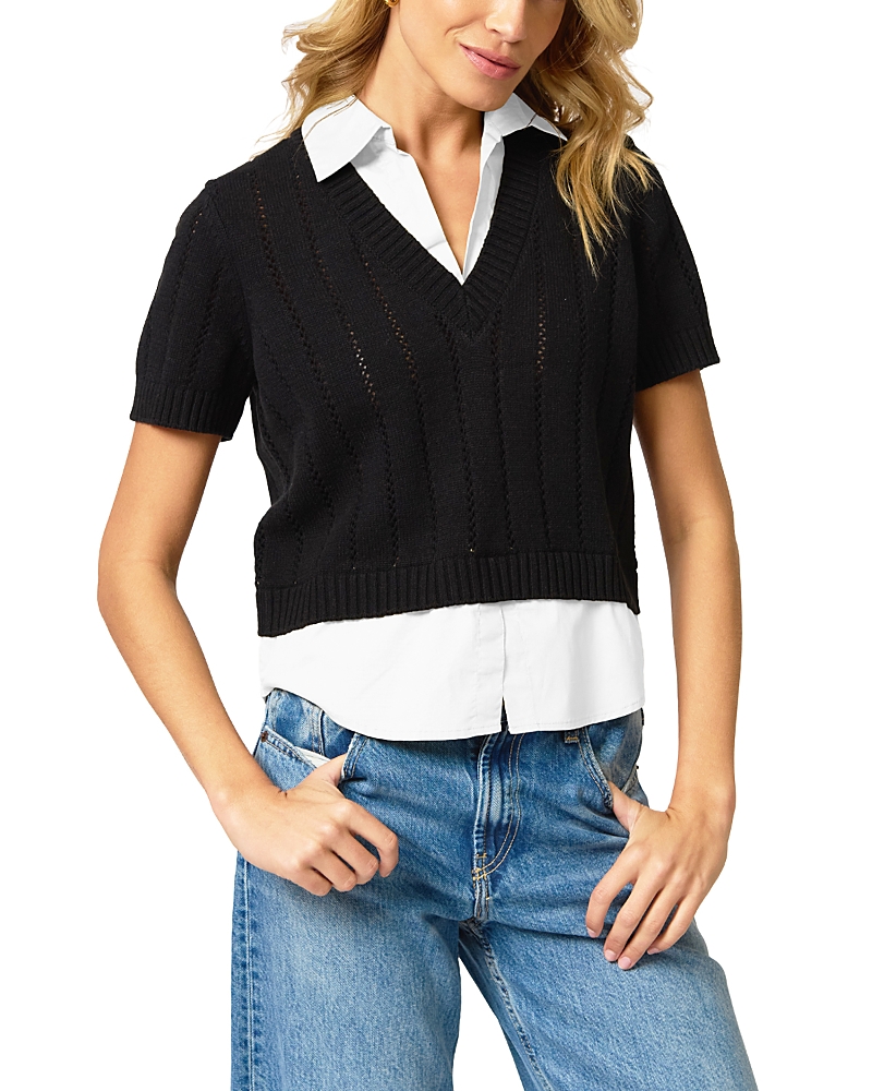 Central Park West Women's Paulie Short Slv Twofor