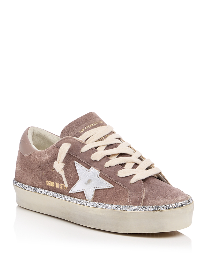 Golden Goose Unisex Hi Star Lace Up Sneakers