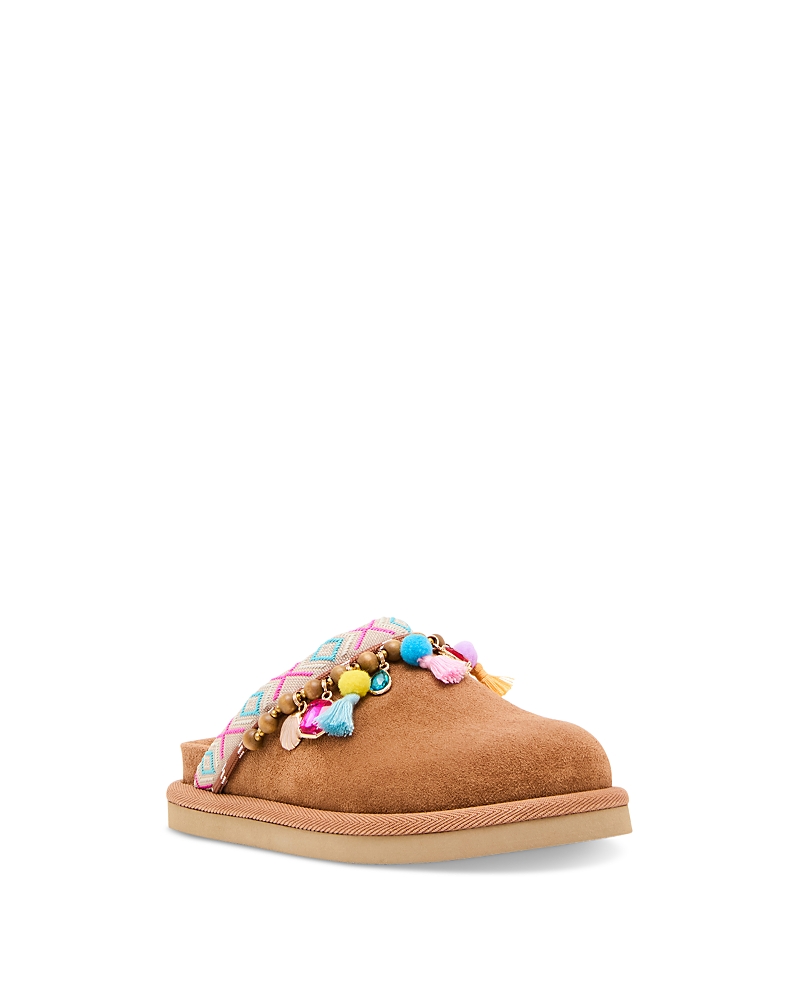 Steve Madden Girls' Jsleigh Slip On Comfy Cozy Slippers - Little Kid, Big Kid