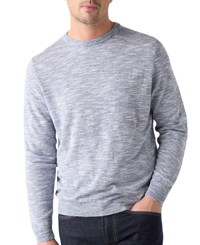 Robert Talbott Robbins Linen Silk Crewneck Sweater