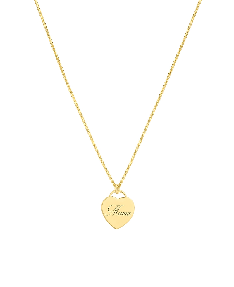 Set & Stones Engraved Mama Alice Necklace
