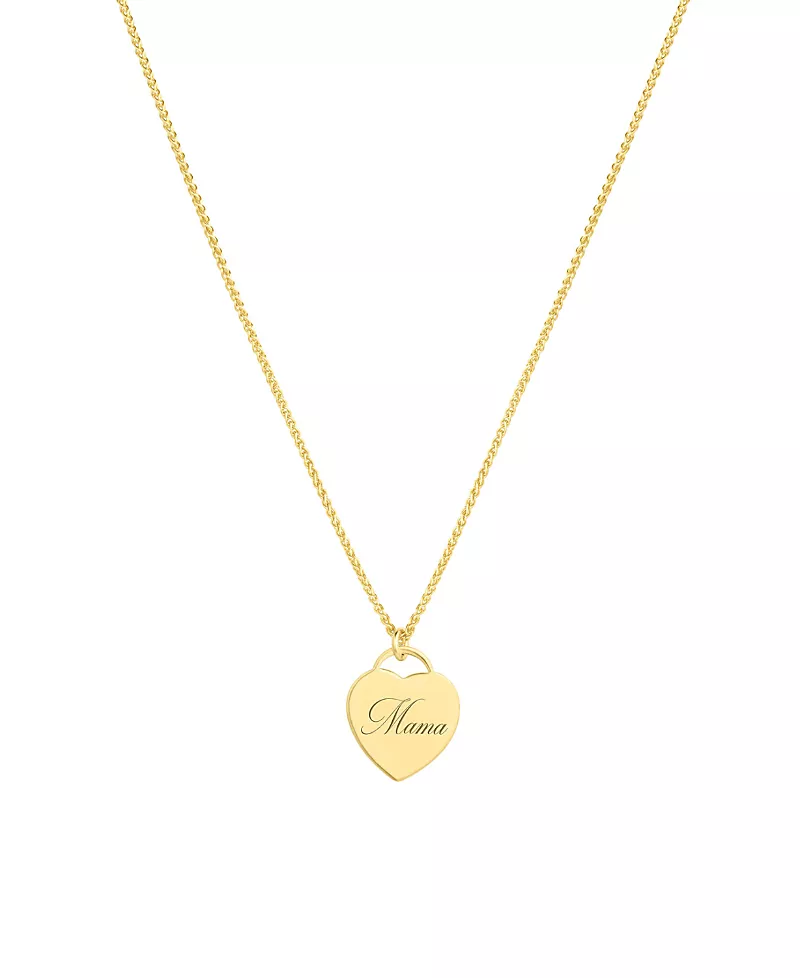 Set & Stones Engraved Mama Alice Necklace