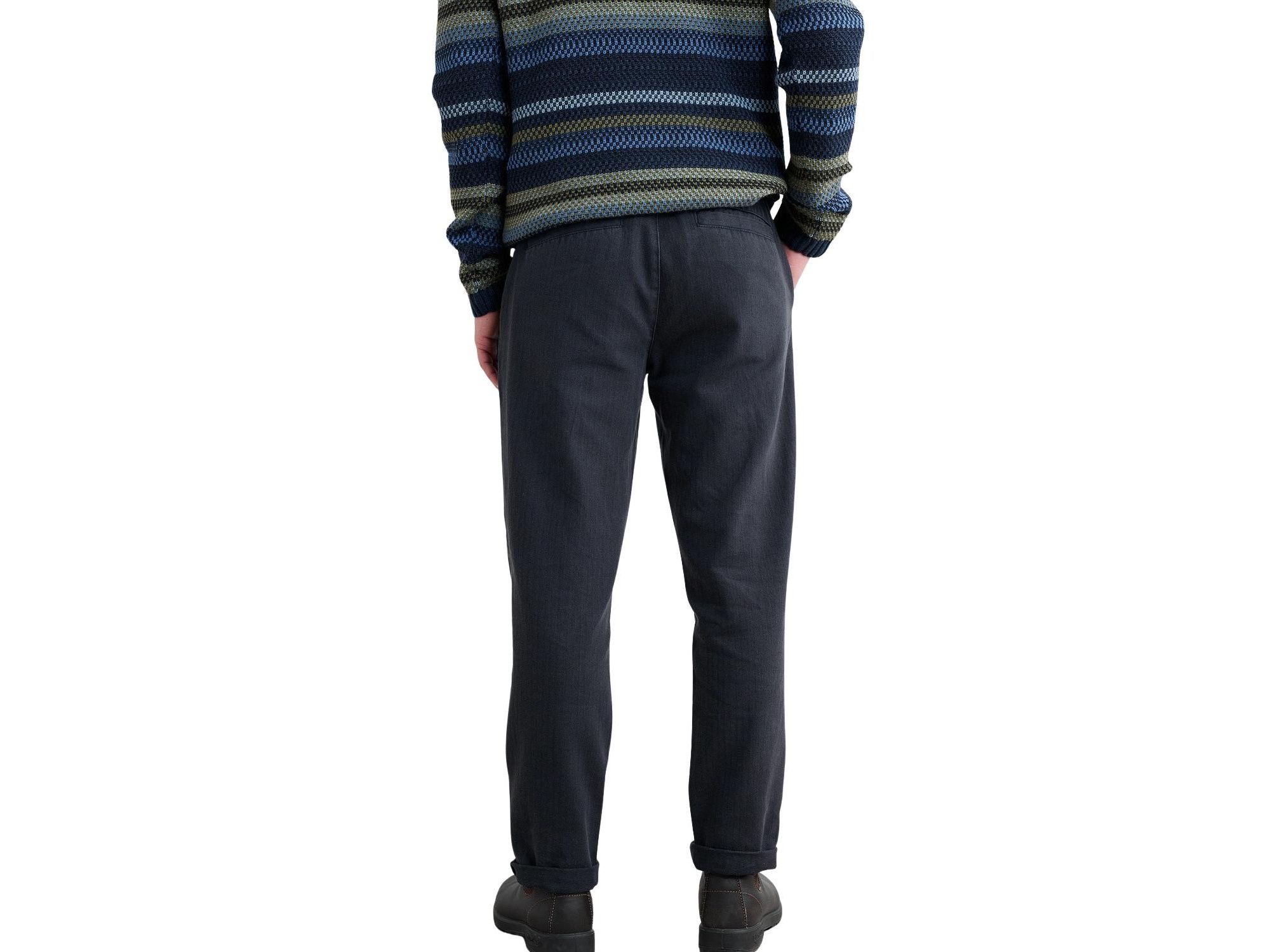 Helmsman Linen Blend Trouser — Image 3