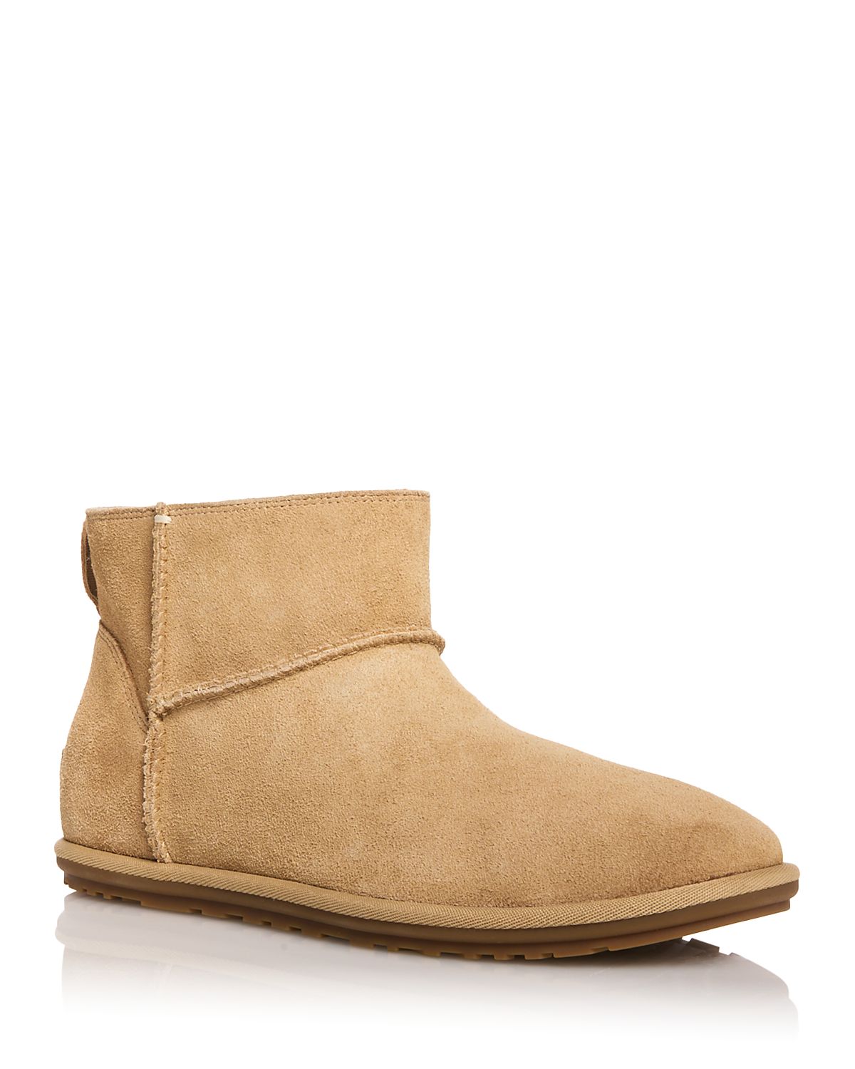 Ugg Women's Classic Mini Leather Deconstructed Booties