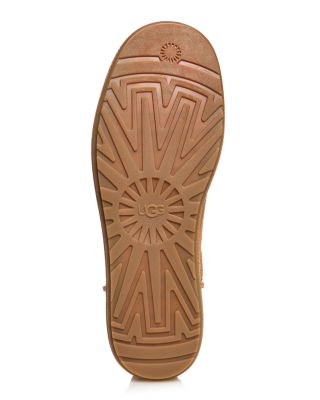 UGG® Women's Classic Mini Leather Deconstructed Booties