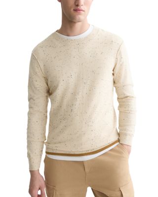 Speckled Hem Stripe Sweater