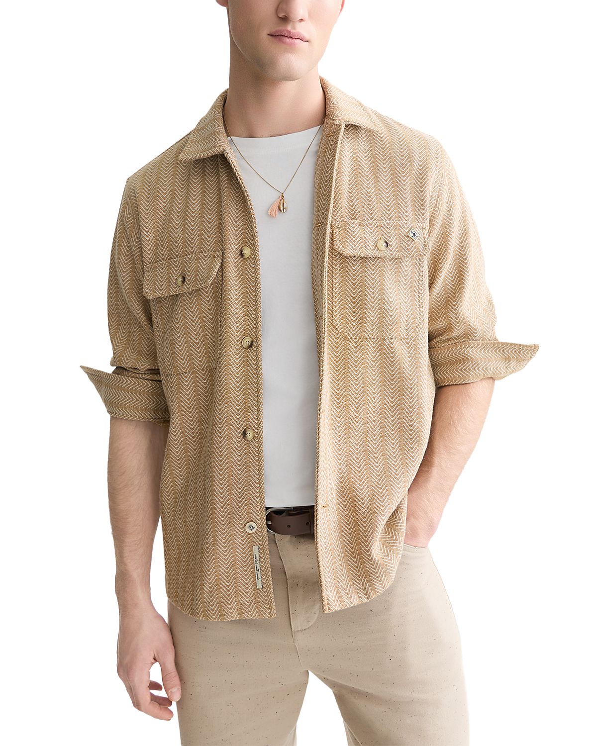 Scotch & Soda Jacquard Pocket Shirt