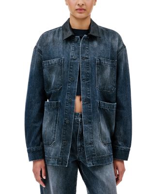 Oversized Worker Denim Jacket