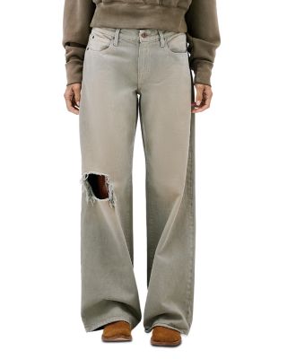 Mica High Rise Wide Leg Jeans in Lost Palms