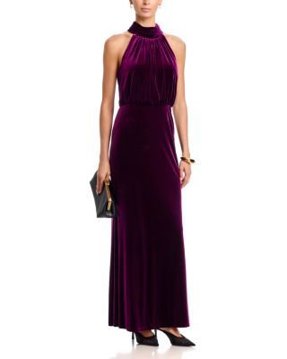 Sleeveless Mock Neck Blouson Gown - thumbnail 2